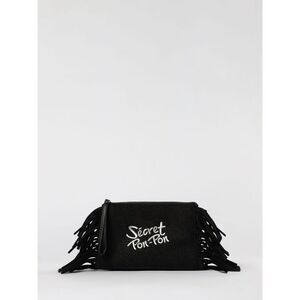 Secret Pon-Pon Clutch Woman Black